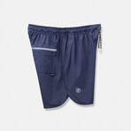Luka Hd 7" Linerless Shorts // Navy (M)