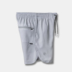Luka 5" Linerless Shorts // Gray (L)