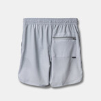 Luka 5" Linerless Shorts // Gray (L)