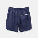 Luka Hd 7" Linerless Shorts // Navy (L)