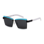 Women's PR61XS-02B5S066 Sunglasses // Blue + Black + White + Gray