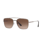 Prada // Men's PR53VS-5AV6S159 Sunglasses // Gunmetal + Brown Gradient
