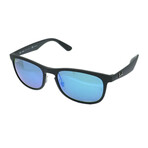 Ray-Ban // Men's RB4263-601SA155 Chromance Polarized Sunglasses // Matte Black + Polar Gray Gradient