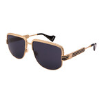 Men's GG0585S-001 Aviator Sunglasses // Gold