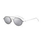 Men's DIORCHROMA3 Sunglasses // Silver + Silver