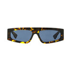 Women's DIORPOWER Sunglasses // Dark Havana + Blue