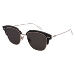 Dior Men's TENSITY-7C5 Square Sunglasses // Black + Crystal