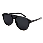 Men's BLACKTIE-266S-086 Square Sunglasses // Dark Havana