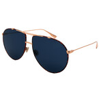 Dior // Men's MONSIEUR1-6J Aviator Sunglasses // Gold + Havana