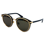 Dior // Men's OFFSET-1-581 Square Sunglasses // Brown Tortoise