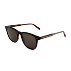 Lacoste // Unisex L602SND Non-Polarized Sunglasses // Havana