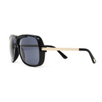 Men's FT0800S Sunglasses // Black + Gold