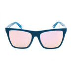 Women's 349-S ZI9 Sunglasses // Transparent + Teal