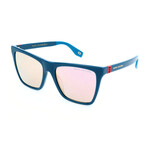 Women's 349-S ZI9 Sunglasses // Transparent + Teal