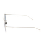 Lacoste // Unisex L880S Sunglasses // Silver