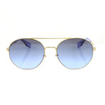 Men's 327S Sunglasses // Gold + Blue