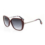 Men's 304S Sunglasses // Burgundy + Silver