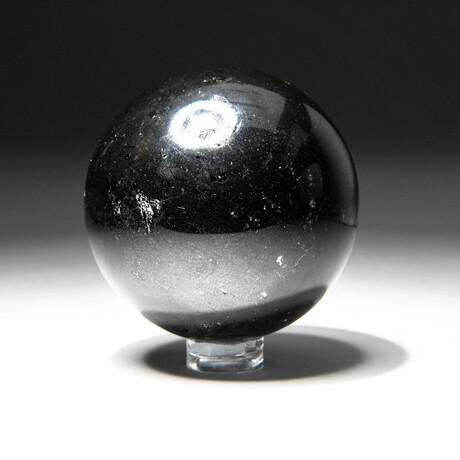 Genuine Polished Black Tourmaline Sphere // V2