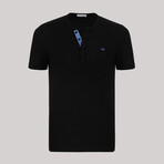 Antonio Short Sleeve Polo // Black (XL)