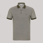 Solid Collar Short Sleeve Polo // Green (M)