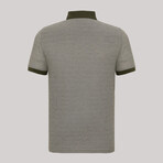 Solid Collar Short Sleeve Polo // Green (L)