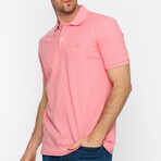 Diego Short Sleeve Polo // Pink (L)
