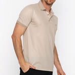 Miami Short Sleeve Polo // Beige (M)