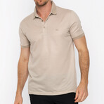 Miami Short Sleeve Polo // Beige (XL)