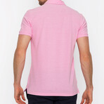 Karl Short Sleeve Polo // Pink (S)