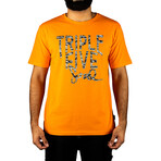 Triple Five Soul Logo Tee // Orange (S)