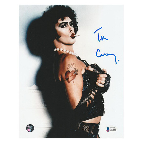 Tim Curry // Autographed Photo // Rocky Horror Picture Show