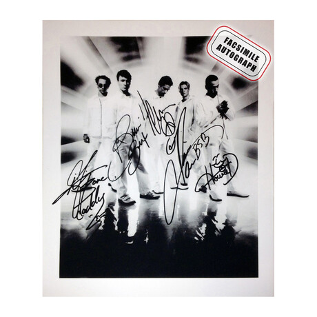 Backstreet Boys // Facsimile Signatures