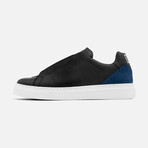 Men's Rocket Sneaker // Black + Blue (Men's Euro Size 40)