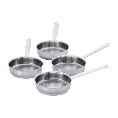 Resto // Stainless Steel Frying Pans // Set of 4
