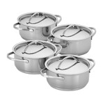 Resto // Stainless Steel Pots // Set of 4