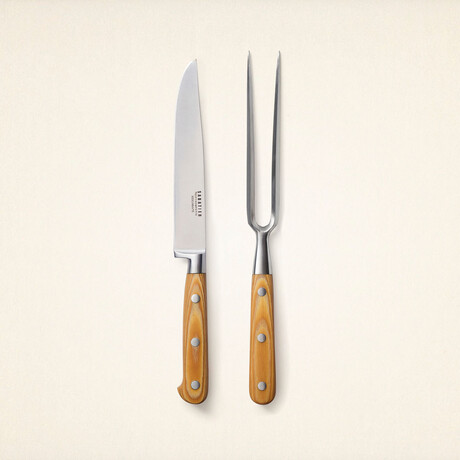 Carving Fork + Cut Out Knife // Set of 2