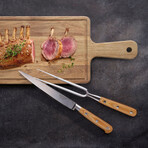 Carving Fork + Cut Out Knife // Set of 2