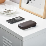 POWERSOUND // Qi Wireless Power Bank + Bluetooth Speaker // Chocolate
