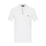 Melvin Short Sleeve Polo // White (XL)