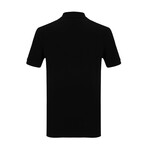 Kye Short Sleeve Polo // Black (XL)