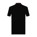 Jace Short Sleeve Polo // Black (L)