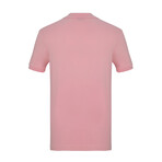 Musa Short Sleeve Polo // Pink (XL)