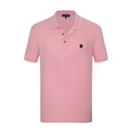 Musa Short Sleeve Polo // Pink (S)