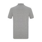 Owain Short Sleeve Polo // Gray (XS)
