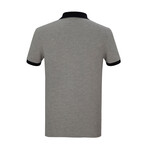 Farhan Short Sleeve Polo // Gray (S)