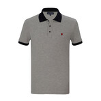 Farhan Short Sleeve Polo // Gray (XL)