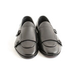 Cepeda Buckle Loafers // Black (Euro 40)