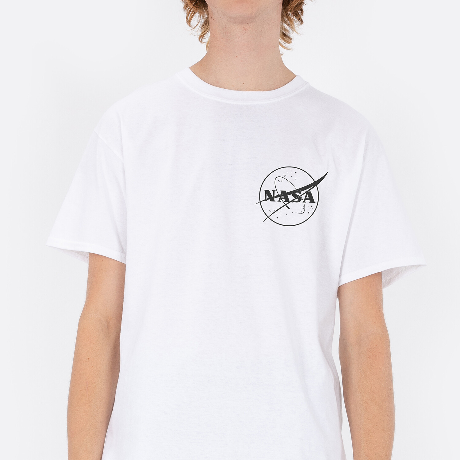 white nasa tshirt