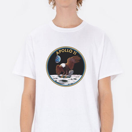 Apollo 11 Eagle T-Shirt // White (Small)