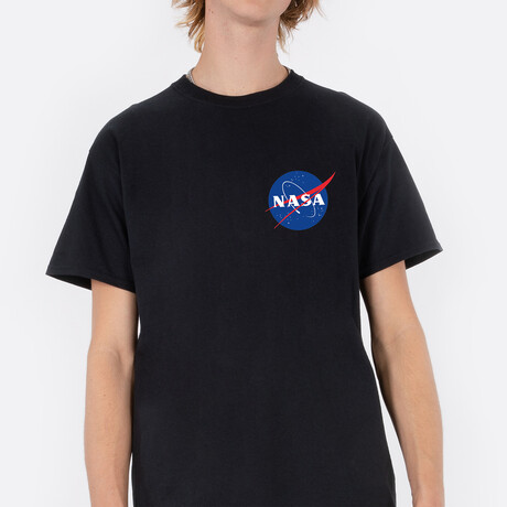 Original NASA Logo Heart T-Shirt // Black (Small)